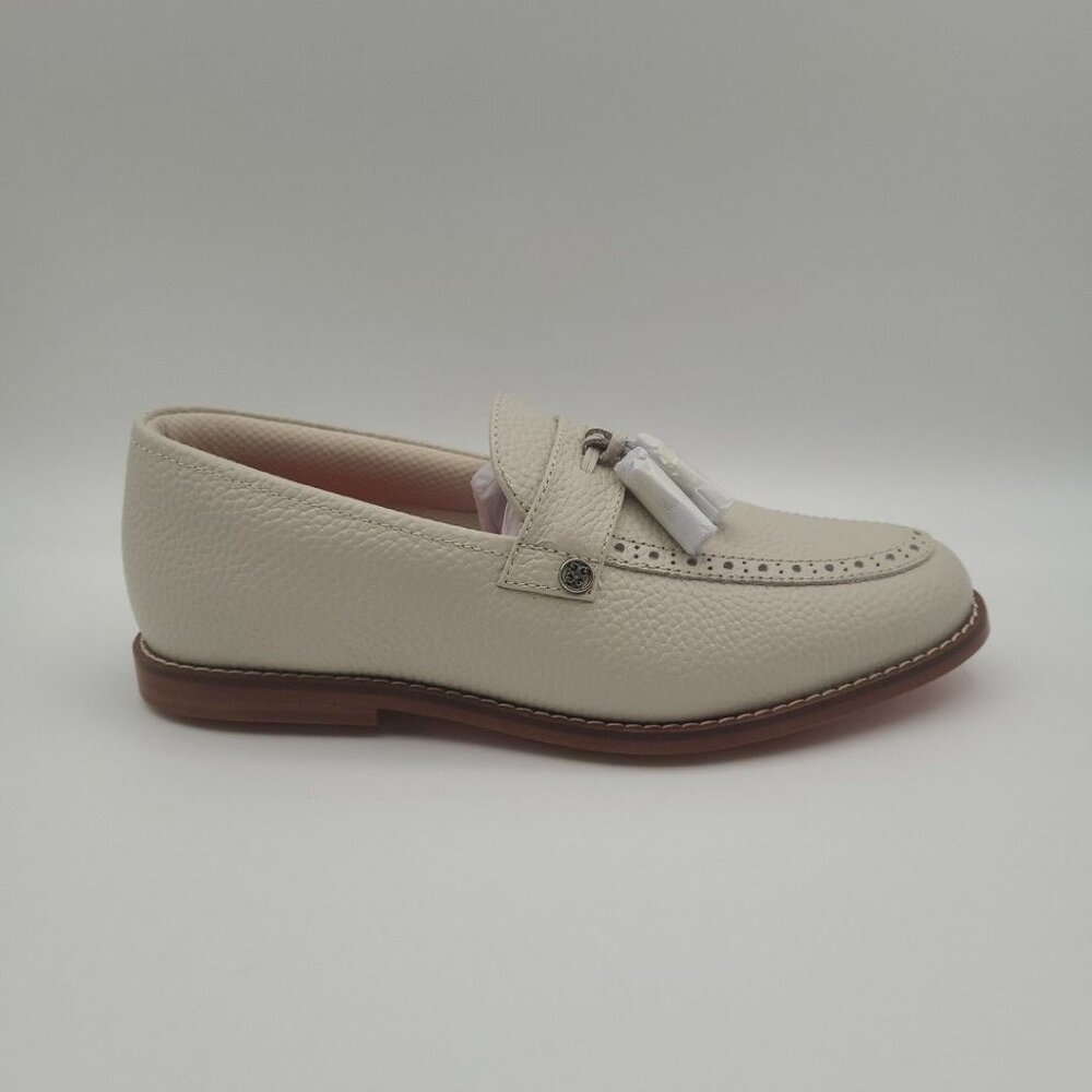 G/Fore Women's Size 8.5 Tassel Loafer Brown Golf Shoe Sneaker G4LS23EF16 - Picture 6 of 9